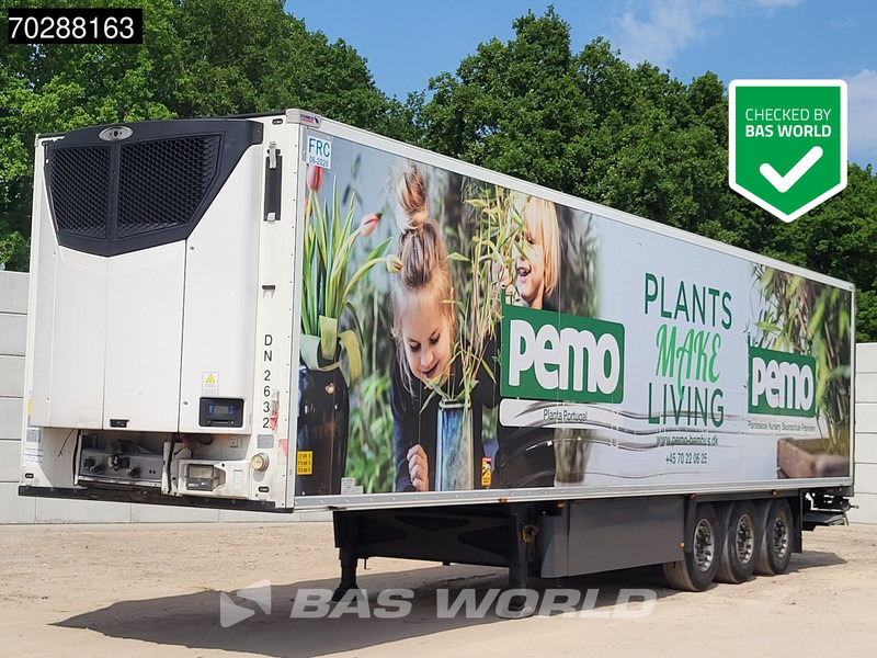 Schmitz Cargobull Carrier 3 axles Doppelverdampfer Tailgate Palettenkasten Blumenbreit LBW - Semireboque frigorífico: foto 1 Schmitz Cargobull Carrier 3 axles Doppelverdampfer Tailgate Palettenkasten Blumenbreit LBW - Semireboque frigorífico: foto 1