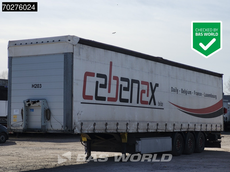 Schmitz Cargobull SCB*S3T 3 axles Palettenkasten Liftachse - Semi-reboque de lona: foto 1 Schmitz Cargobull SCB*S3T 3 axles Palettenkasten Liftachse - Semi-reboque de lona: foto 1