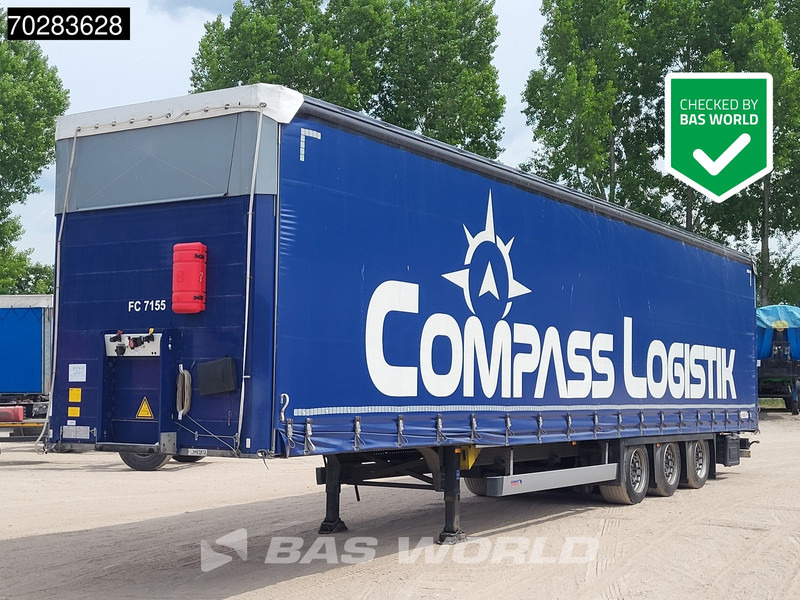 Schmitz Cargobull SCB*S3T Liftachse Mega - Semi-reboque de lona: foto 1 Schmitz Cargobull SCB*S3T Liftachse Mega - Semi-reboque de lona: foto 1