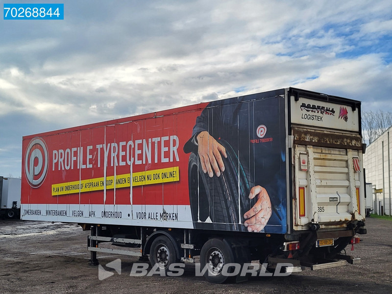 Schmitz Cargobull SKO18 2 axles Tailgate Lenkachse LBW - Semireboque furgão: foto 2 Schmitz Cargobull SKO18 2 axles Tailgate Lenkachse LBW - Semireboque furgão: foto 2