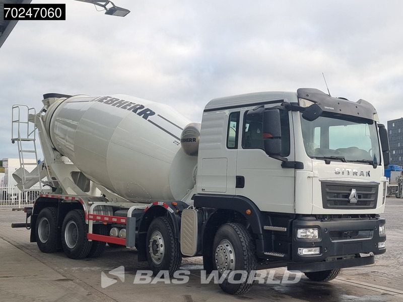 Sitrak G5 350 8X4 8m3 Liebherr HTM 804 H Mixer Big-Axle Steelsuspension - Caminhão betoneira: foto 3 Sitrak G5 350 8X4 8m3 Liebherr HTM 804 H Mixer Big-Axle Steelsuspension - Caminhão betoneira: foto 3