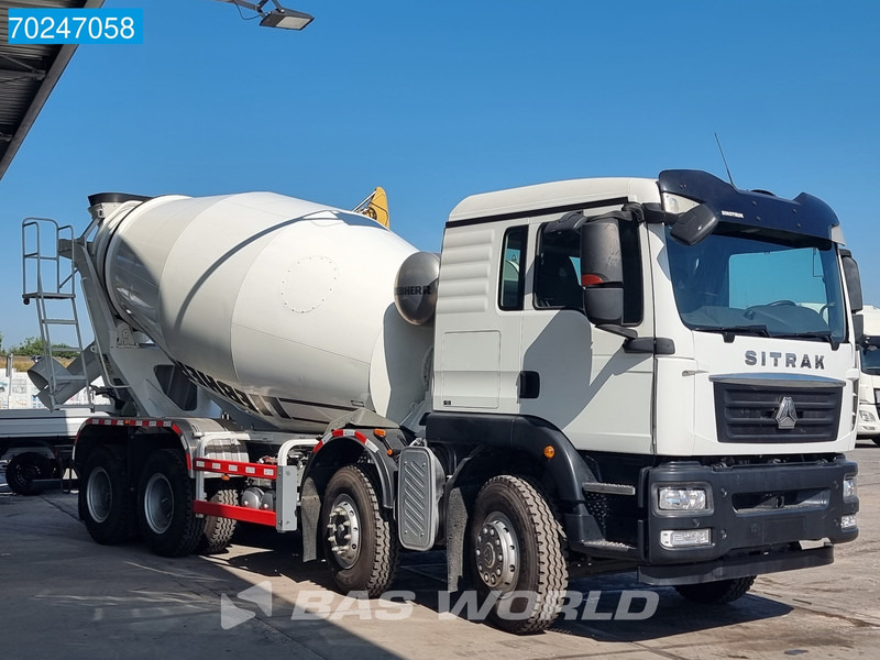 Sitrak G5 350 8X4 8m3 Liebherr Mixer Big-Axle Steelsuspension - Caminhão betoneira: foto 3 Sitrak G5 350 8X4 8m3 Liebherr Mixer Big-Axle Steelsuspension - Caminhão betoneira: foto 3