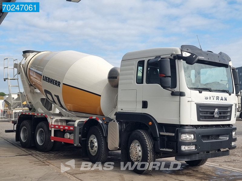 Sitrak G5 350 8X4 NEW! 8m3 Liebherr Mixer Big-Axle Steel Suspension - Caminhão betoneira: foto 3 Sitrak G5 350 8X4 NEW! 8m3 Liebherr Mixer Big-Axle Steel Suspension - Caminhão betoneira: foto 3