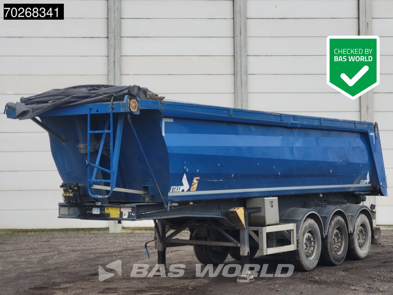 Stas S300CX 3 axles 25m3 ALU Liftachse - Semireboque basculante: foto 1 Stas S300CX 3 axles 25m3 ALU Liftachse - Semireboque basculante: foto 1
