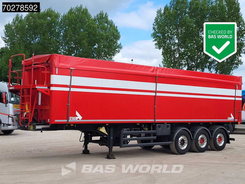 Stas S300CX 3 axles ALU TÜV 07/25 SAF - Semireboque basculante: foto 1 Stas S300CX 3 axles ALU TÜV 07/25 SAF - Semireboque basculante: foto 1