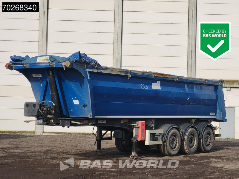 TISVOL 3 axles Liftachse 30m3 ALU - Semireboque basculante: foto 1 TISVOL 3 axles Liftachse 30m3 ALU - Semireboque basculante: foto 1