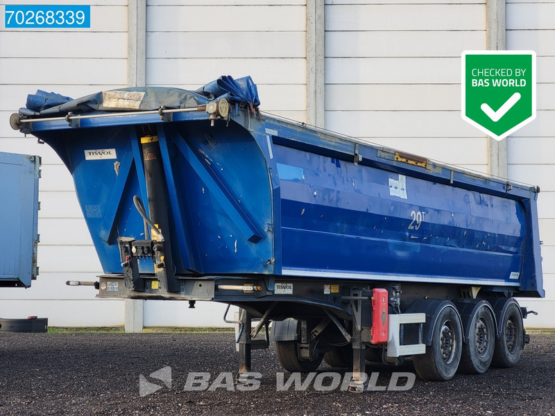 TISVOL A-890150-EAL VR 3 axles 29m3 Liftachse ALU - Semireboque basculante: foto 1 TISVOL A-890150-EAL VR 3 axles 29m3 Liftachse ALU - Semireboque basculante: foto 1
