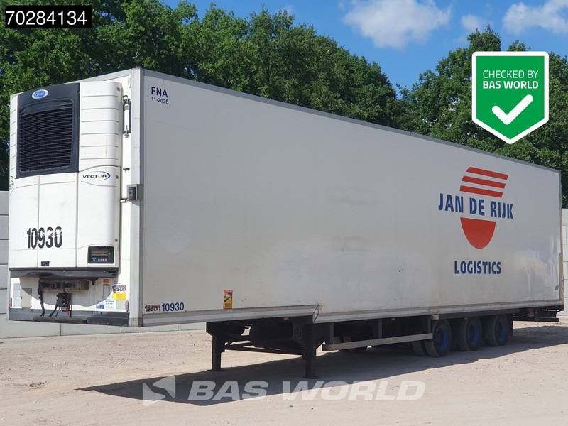 Talson Carrier Vector 1550 3 axles NL-Trailer Mega Aircargo Rollenbett Luftfracht Liftachse Blumenbreit - Semireboque frigorífico: foto 1 Talson Carrier Vector 1550 3 axles NL-Trailer Mega Aircargo Rollenbett Luftfracht Liftachse Blumenbreit - Semireboque frigorífico: foto 1