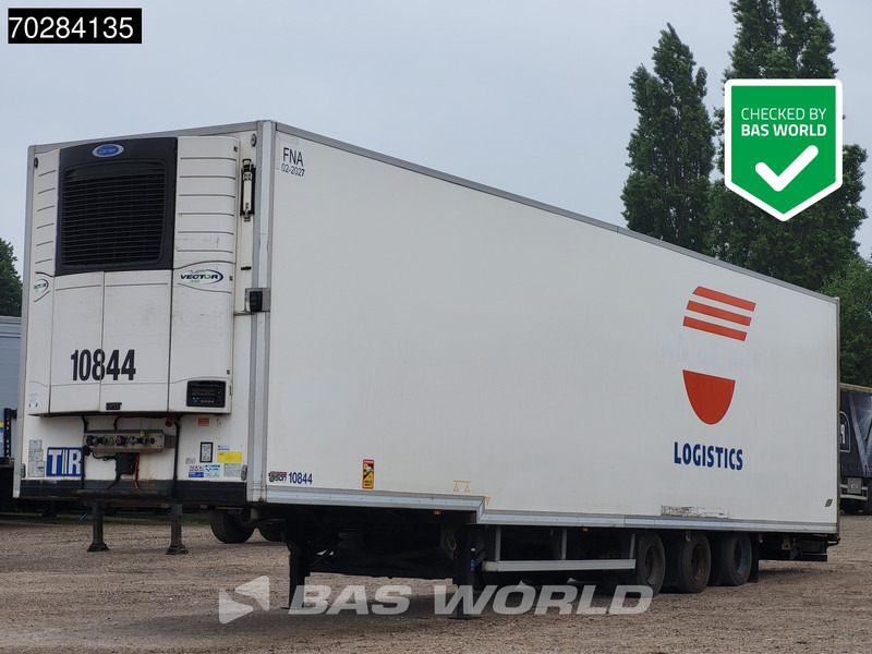 Talson F1227 3 axles NL-Trailer Mega Aircargo Rollenbett Luftfracht Liftachse Blumenbreit - Semireboque frigorífico: foto 1 Talson F1227 3 axles NL-Trailer Mega Aircargo Rollenbett Luftfracht Liftachse Blumenbreit - Semireboque frigorífico: foto 1