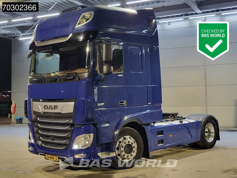 DAF XF 450 4X2 NL-Truck SSC Leder PTO Standklima Alcoa's - Tractor: foto 1 DAF XF 450 4X2 NL-Truck SSC Leder PTO Standklima Alcoa's - Tractor: foto 1