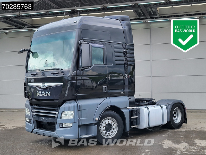 MAN TGX 18.470 4X2 XXL 2x Tanks Retarder Navi Standklima ACC - Tractor: foto 1 MAN TGX 18.470 4X2 XXL 2x Tanks Retarder Navi Standklima ACC - Tractor: foto 1