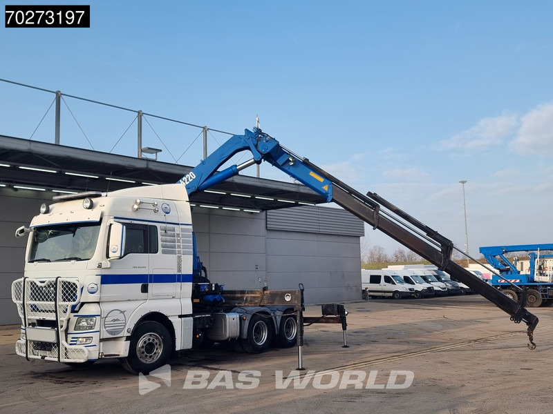 MAN TGX 33.540 TGX 6X4 XLX Retarder PTO HMF 4220 Kran Euro 5 - Tractor: foto 5 MAN TGX 33.540 TGX 6X4 XLX Retarder PTO HMF 4220 Kran Euro 5 - Tractor: foto 5