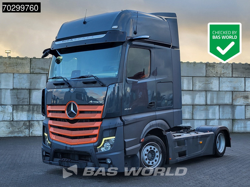 Mercedes-Benz Actros 1842 4X2 GigaSpace Mega Retarder 2xTanks ACC Standklima Euro 6 - Tractor: foto 1 Mercedes-Benz Actros 1842 4X2 GigaSpace Mega Retarder 2xTanks ACC Standklima Euro 6 - Tractor: foto 1