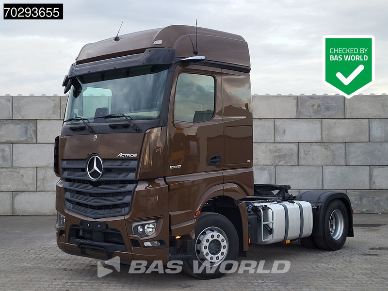 Mercedes-Benz Actros 1848 4X2 BigSpace Retarder 2x Tanks ACC Standklima MirrorCam Euro 6 - Tractor: foto 1 Mercedes-Benz Actros 1848 4X2 BigSpace Retarder 2x Tanks ACC Standklima MirrorCam Euro 6 - Tractor: foto 1