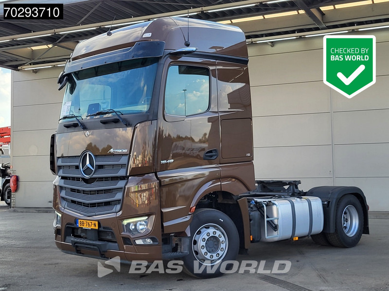 Mercedes-Benz Actros 1848 4X2 NL-Truck BigSpace Retarder 2x Tanks Standairco MirrorCam Navi ACC Euro 6 - Tractor: foto 1 Mercedes-Benz Actros 1848 4X2 NL-Truck BigSpace Retarder 2x Tanks Standairco MirrorCam Navi ACC Euro 6 - Tractor: foto 1