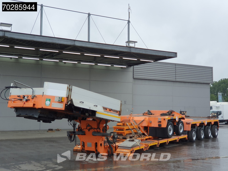 Tractor Mercedes-Benz Actros 8X4 180T GigaSpace Retarder Hydrauliek BigAxle Alcoa´s // Lowbed Trailer / 6 Axles / Hydraulic Pendle Axles / Extendable: foto 7