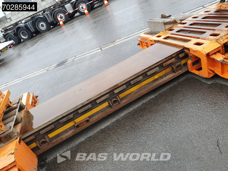 Tractor Mercedes-Benz Actros 8X4 180T GigaSpace Retarder Hydrauliek BigAxle Alcoa´s // Lowbed Trailer / 6 Axles / Hydraulic Pendle Axles / Extendable: foto 16