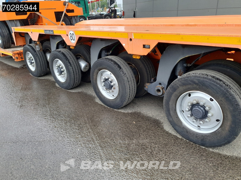 Tractor Mercedes-Benz Actros 8X4 180T GigaSpace Retarder Hydrauliek BigAxle Alcoa´s // Lowbed Trailer / 6 Axles / Hydraulic Pendle Axles / Extendable: foto 20