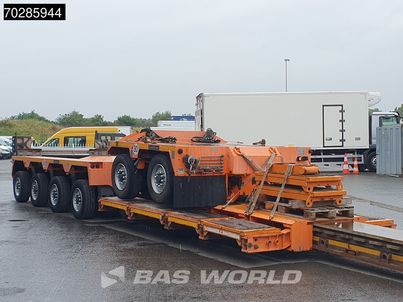 Tractor Mercedes-Benz Actros 8X4 180T GigaSpace Retarder Hydrauliek BigAxle Alcoa´s // Lowbed Trailer / 6 Axles / Hydraulic Pendle Axles / Extendable: foto 18
