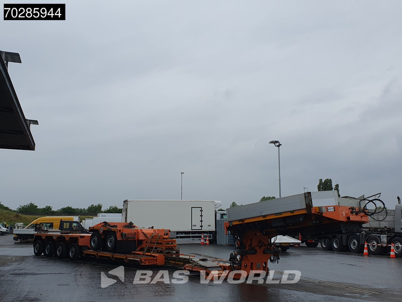 Tractor Mercedes-Benz Actros 8X4 180T GigaSpace Retarder Hydrauliek BigAxle Alcoa´s // Lowbed Trailer / 6 Axles / Hydraulic Pendle Axles / Extendable: foto 9