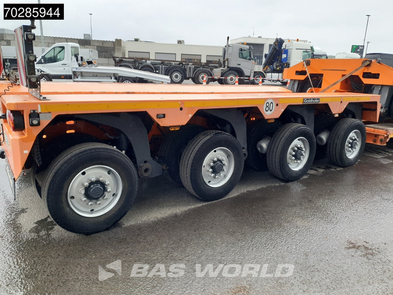Tractor Mercedes-Benz Actros 8X4 180T GigaSpace Retarder Hydrauliek BigAxle Alcoa´s // Lowbed Trailer / 6 Axles / Hydraulic Pendle Axles / Extendable: foto 19