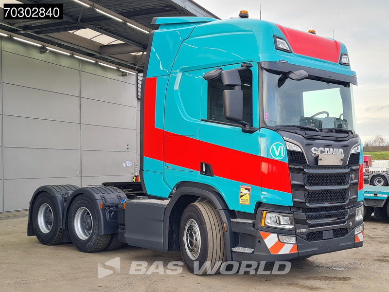 Scania R580 R 6X4 120T! 3-Pedals Retarder Big-Axle Leder Standklima - Tractor: foto 3 Scania R580 R 6X4 120T! 3-Pedals Retarder Big-Axle Leder Standklima - Tractor: foto 3