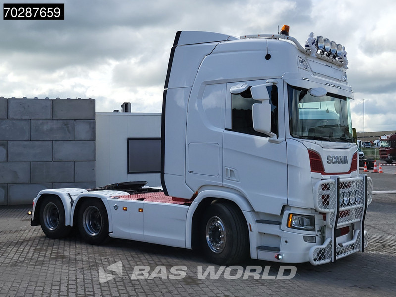 Tractor Scania R590 R 6X4 Full-Air Retarder Standklima Leather LED: foto 16