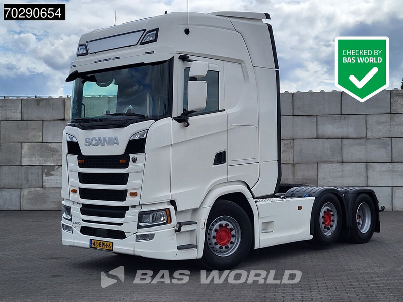 Scania S450 S 6X2 NL-Truck APK '26 Retarder Full-Air Standklima Lift+Lenkachse 2xTanks Navi ACC - Tractor: foto 1 Scania S450 S 6X2 NL-Truck APK '26 Retarder Full-Air Standklima Lift+Lenkachse 2xTanks Navi ACC - Tractor: foto 1