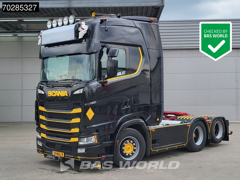 Scania S580 6X2 NL-Truck Retarder Full-Air Hydraulik Standklima ACC Navi LED - Tractor: foto 1 Scania S580 6X2 NL-Truck Retarder Full-Air Hydraulik Standklima ACC Navi LED - Tractor: foto 1