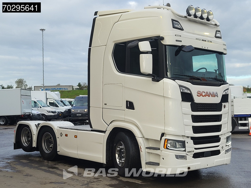 Scania S580 S 6X2 WB315! Full-Air Retarder 2xTanks Liftachse Leder StandklimaACC Navi Euro 6 - Tractor: foto 3 Scania S580 S 6X2 WB315! Full-Air Retarder 2xTanks Liftachse Leder StandklimaACC Navi Euro 6 - Tractor: foto 3