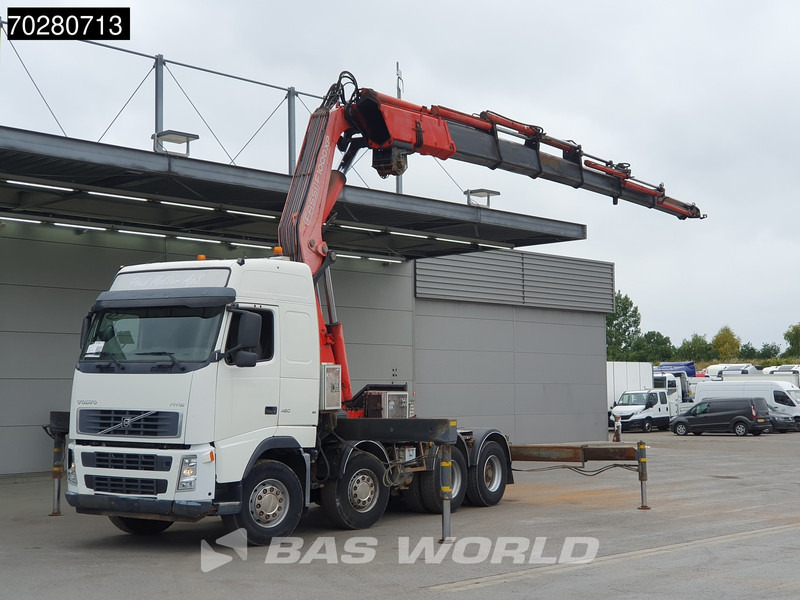 Volvo FH 460 FH 8X4 Manual Fassi F900A XP.27 Crane+Winch Big-Axle Lenkachse Kran Euro 3 - Tractor: foto 1 Volvo FH 460 FH 8X4 Manual Fassi F900A XP.27 Crane+Winch Big-Axle Lenkachse Kran Euro 3 - Tractor: foto 1