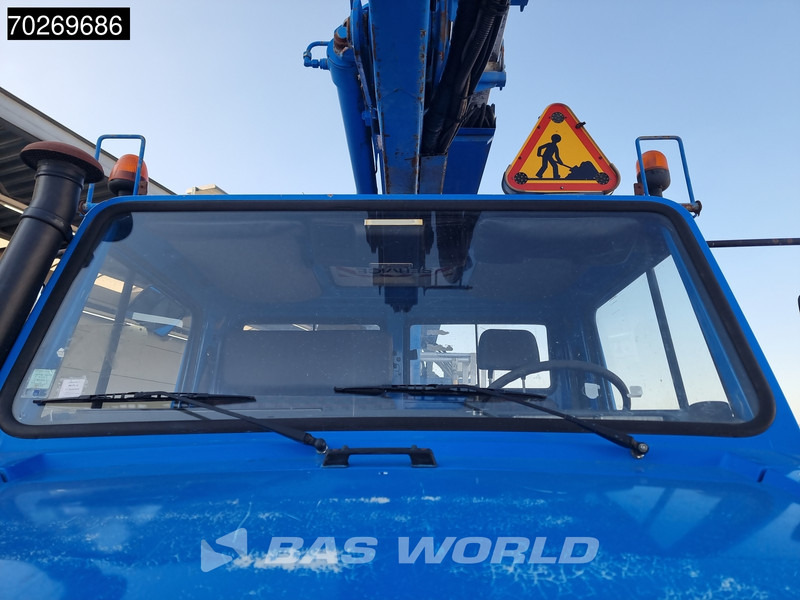 Caminhão grua Unimog U2450L 6X6 Unimog Engin EGI TP 226 hubarbeitsbühne Manual Euro 2: foto 15