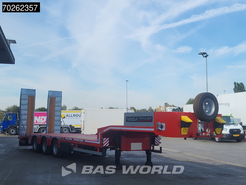 Vega Lowbed 2 axles NEW Hydr. Ramps. Lift+Steering Axle - Semireboque baixa: foto 5 Vega Lowbed 2 axles NEW Hydr. Ramps. Lift+Steering Axle - Semireboque baixa: foto 5