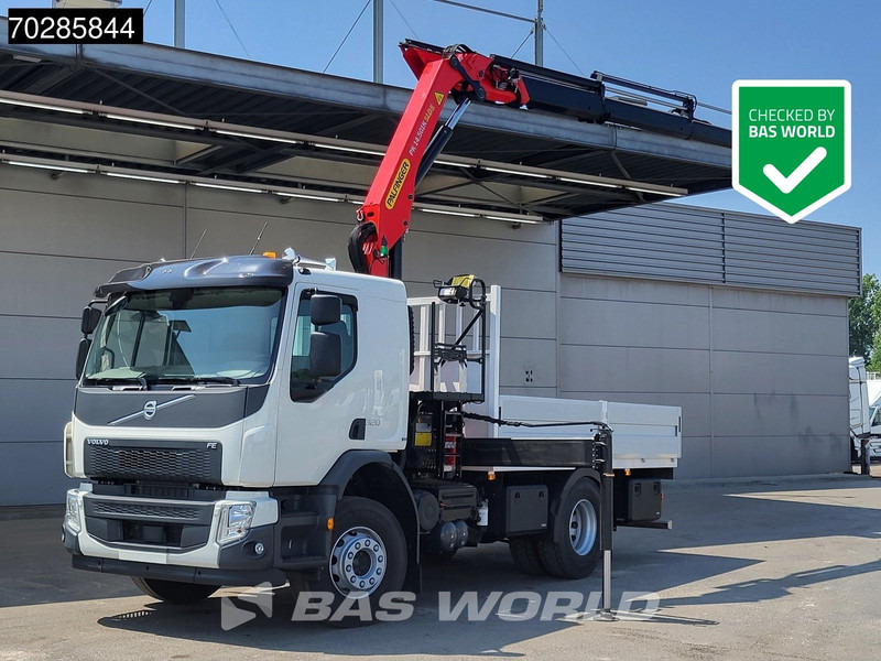 Volvo FE 320 4X2 NEW! Palfinger PK14.501K SLD5 Remote Crane Kran Euro 6 - Camião de caixa aberta/ Plataforma, Caminhão grua: foto 1 Volvo FE 320 4X2 NEW! Palfinger PK14.501K SLD5 Remote Crane Kran Euro 6 - Camião de caixa aberta/ Plataforma, Caminhão grua: foto 1