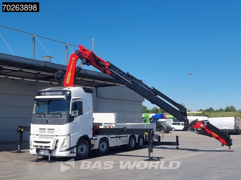 Volvo FH 500 8X2 NEW! Palfinger PK92002 SH 8+6 JIB Crane Kran Winch Lift-Lenkachse Navi - Camião de caixa aberta/ Plataforma, Caminhão grua: foto 3 Volvo FH 500 8X2 NEW! Palfinger PK92002 SH 8+6 JIB Crane Kran Winch Lift-Lenkachse Navi - Camião de caixa aberta/ Plataforma, Caminhão grua: foto 3