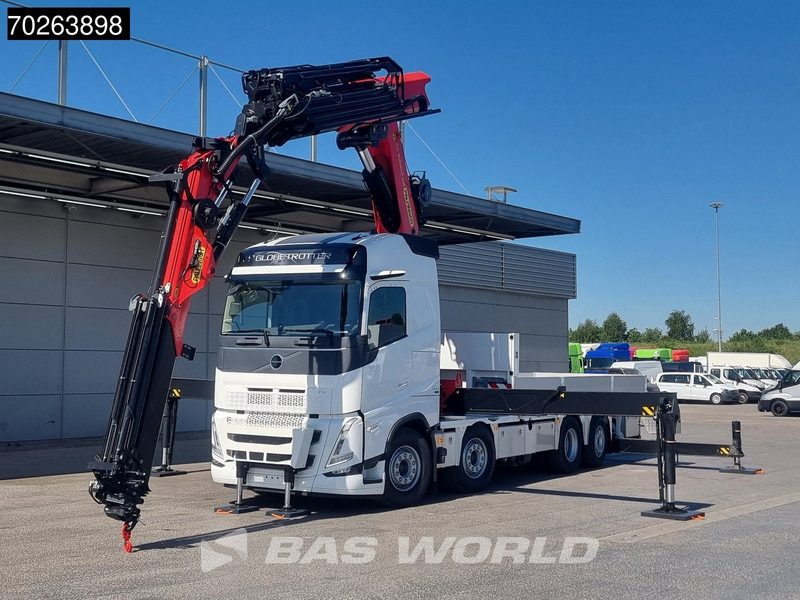 Volvo FH 500 8X2 NEW! Palfinger PK92002 SH 8+6 JIB Crane Kran Winch Lift-Lenkachse Navi - Camião de caixa aberta/ Plataforma, Caminhão grua: foto 5 Volvo FH 500 8X2 NEW! Palfinger PK92002 SH 8+6 JIB Crane Kran Winch Lift-Lenkachse Navi - Camião de caixa aberta/ Plataforma, Caminhão grua: foto 5