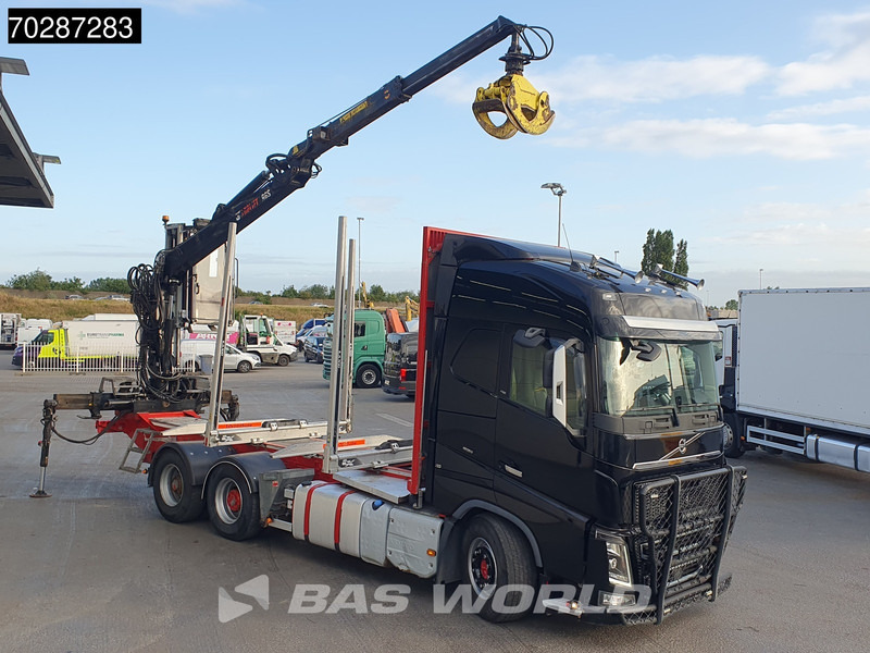 Volvo FH16 750 FH16 6X4 HIAB E96S 79 wood crane Retarder Dynamic-Steering Big-Axle Euro 6 - Caminhão florestal, Caminhão grua: foto 3 Volvo FH16 750 FH16 6X4 HIAB E96S 79 wood crane Retarder Dynamic-Steering Big-Axle Euro 6 - Caminhão florestal, Caminhão grua: foto 3