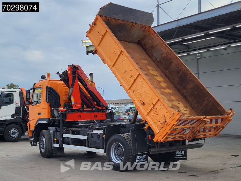 Volvo FM 340 FM 4X4 4x4 Crane Palfinger PK10501 Tipper Big-Axle Full Steel - Caminhão basculante, Caminhão grua: foto 5 Volvo FM 340 FM 4X4 4x4 Crane Palfinger PK10501 Tipper Big-Axle Full Steel - Caminhão basculante, Caminhão grua: foto 5