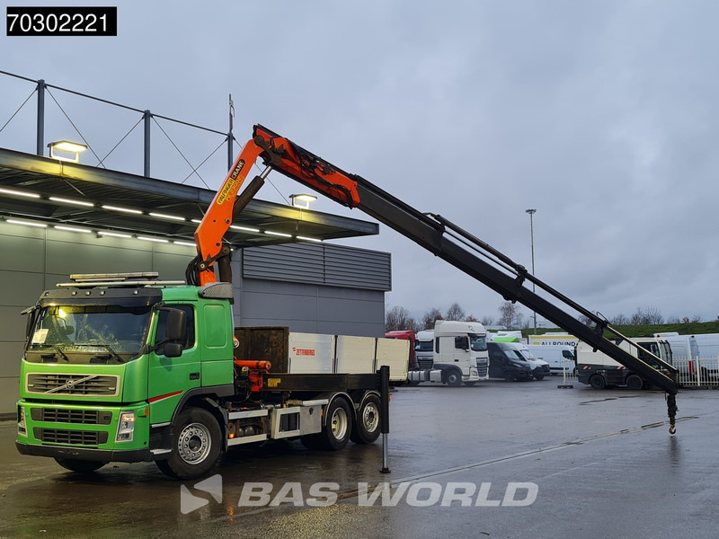 Volvo FM 340 FM 6X2 Palfinger PK23002 Crane 10m3 3-way tipper Lift+steering axle Euro 5 - Caminhão basculante, Caminhão grua: foto 5 Volvo FM 340 FM 6X2 Palfinger PK23002 Crane 10m3 3-way tipper Lift+steering axle Euro 5 - Caminhão basculante, Caminhão grua: foto 5