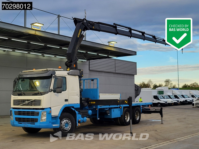 Volvo FM 360 FM 6X2 Palfinger PK29002 Kran crane Manual Sleepercab Airco Euro 4 - Camião de caixa aberta/ Plataforma, Caminhão grua: foto 1 Volvo FM 360 FM 6X2 Palfinger PK29002 Kran crane Manual Sleepercab Airco Euro 4 - Camião de caixa aberta/ Plataforma, Caminhão grua: foto 1