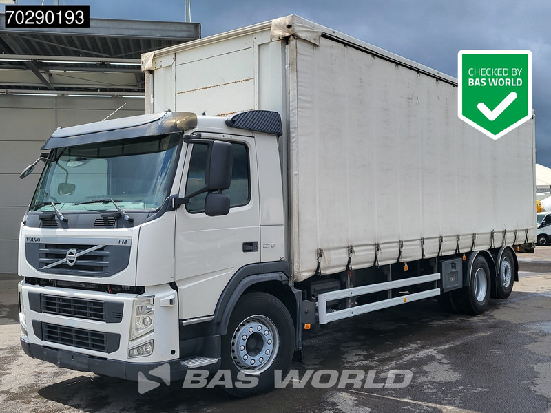 Volvo FM 370 6X2 Manual Lift+Steering Axle Euro 5 - Caminhão com lona: foto 1 Volvo FM 370 6X2 Manual Lift+Steering Axle Euro 5 - Caminhão com lona: foto 1