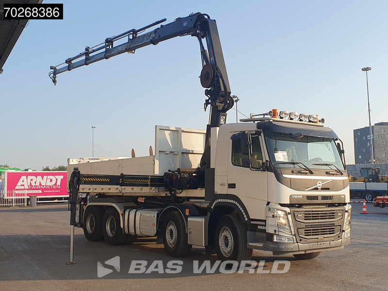 Volvo FM 410 8X4 211EP-5 HIDUO Kran Crane Steel suspension Big-Axle VEB Euro 6 - Caminhão polibenne, Caminhão grua: foto 3 Volvo FM 410 8X4 211EP-5 HIDUO Kran Crane Steel suspension Big-Axle VEB Euro 6 - Caminhão polibenne, Caminhão grua: foto 3