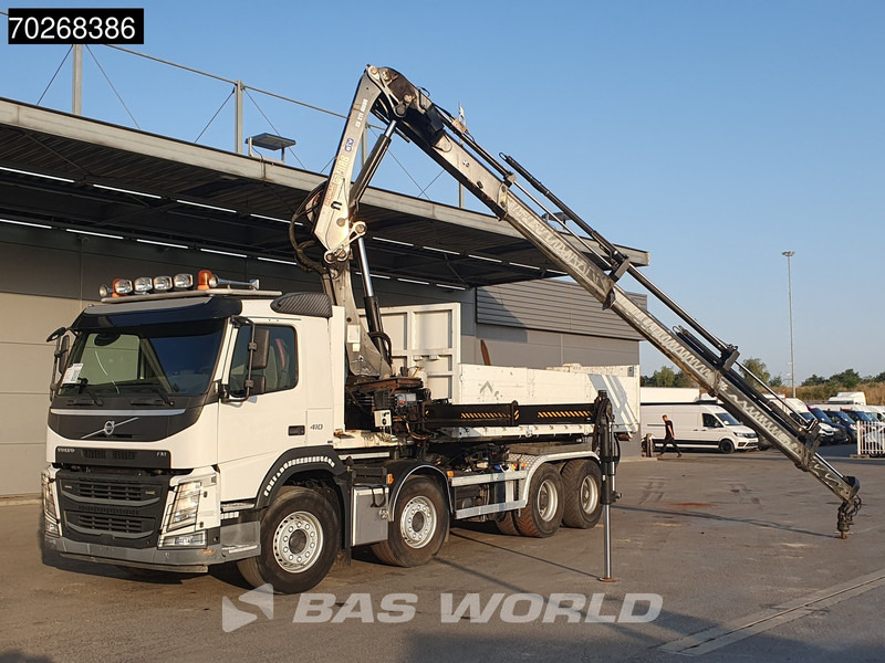 Volvo FM 410 8X4 211EP-5 HIDUO Kran Crane Steel suspension Big-Axle VEB Euro 6 - Caminhão polibenne, Caminhão grua: foto 5 Volvo FM 410 8X4 211EP-5 HIDUO Kran Crane Steel suspension Big-Axle VEB Euro 6 - Caminhão polibenne, Caminhão grua: foto 5