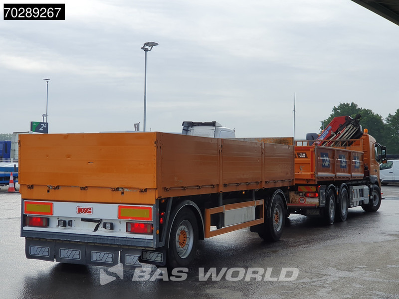 Caminhão basculante, Caminhão grua Volvo FM 420 6X2 Combi HMF 2120 K 4 Crane Kran Lift+lenkasche Euro 6: foto 13