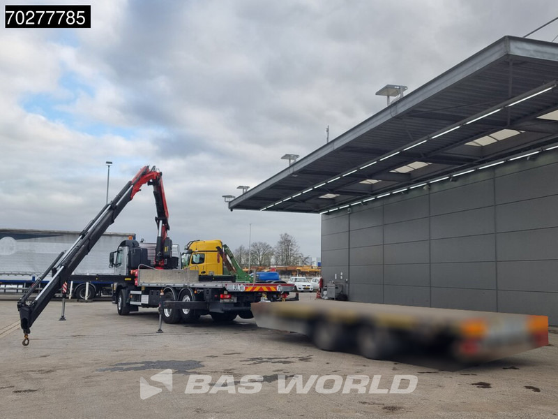 Camião de caixa aberta/ Plataforma, Caminhão grua Volvo FM 460 6X2 Fassi F365A.2.25 E-Dynamic Retarder Euro 6 Kraan Crane: foto 7
