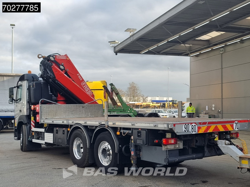 Camião de caixa aberta/ Plataforma, Caminhão grua Volvo FM 460 6X2 Fassi F365A.2.25 E-Dynamic Retarder Euro 6 Kraan Crane: foto 8