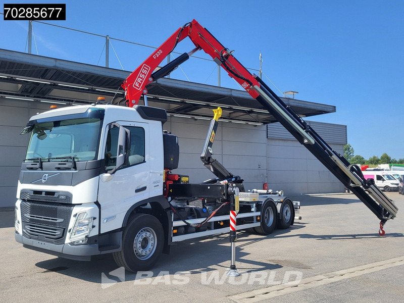 Volvo FM 460 6X2 NEW! FASSI F235A.0.25 Kran + HYVA 20-57-S Lift+steering axle Euro 6 - Caminhão polibenne, Caminhão grua: foto 5 Volvo FM 460 6X2 NEW! FASSI F235A.0.25 Kran + HYVA 20-57-S Lift+steering axle Euro 6 - Caminhão polibenne, Caminhão grua: foto 5