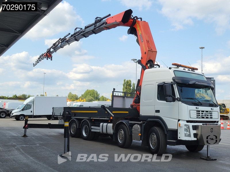Volvo FM 480 8X2 Palfinger PK85002 Crane+Jib Lifting-Axle Big-Axle Automatic Euro 4 - Camião de caixa aberta/ Plataforma, Caminhão grua: foto 3 Volvo FM 480 8X2 Palfinger PK85002 Crane+Jib Lifting-Axle Big-Axle Automatic Euro 4 - Camião de caixa aberta/ Plataforma, Caminhão grua: foto 3