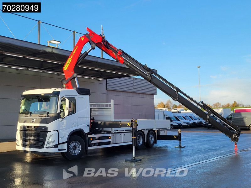Volvo FM 500 6X2 NEW! Palfinger PK41002 EH-E Kran Crane Lift-steering Axle Euro 6 - Camião de caixa aberta/ Plataforma, Caminhão grua: foto 5 Volvo FM 500 6X2 NEW! Palfinger PK41002 EH-E Kran Crane Lift-steering Axle Euro 6 - Camião de caixa aberta/ Plataforma, Caminhão grua: foto 5