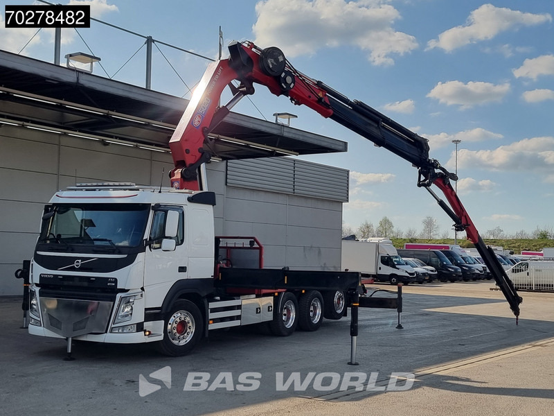 Volvo FM 500 8X4 HMF5020 K6 + Fly Jib Lift+Lenkachse Crane Kran Euro 6 - Camião de caixa aberta/ Plataforma, Caminhão grua: foto 5 Volvo FM 500 8X4 HMF5020 K6 + Fly Jib Lift+Lenkachse Crane Kran Euro 6 - Camião de caixa aberta/ Plataforma, Caminhão grua: foto 5